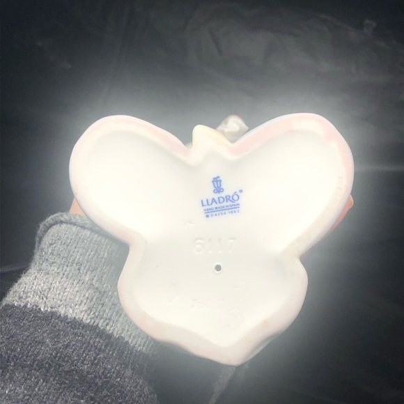 Lladro Lady with fan 8” excellent condition # 6117 vintage - Picture 4 of 11